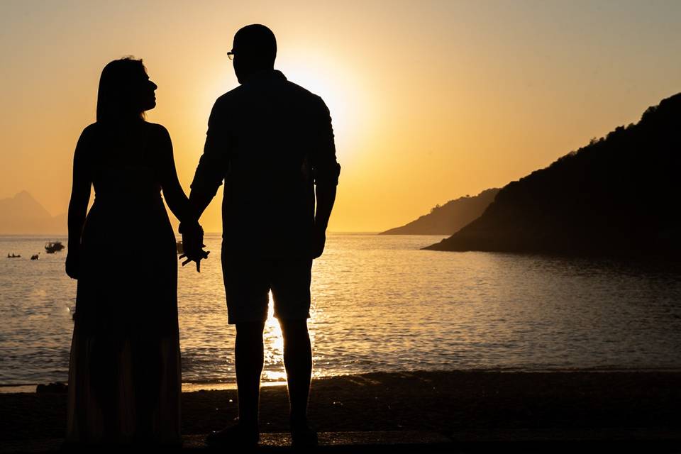 Pré wedding na Praia Vermelha