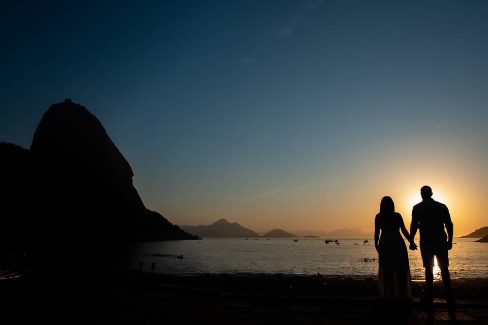 Pré wedding na Praia Vermelha