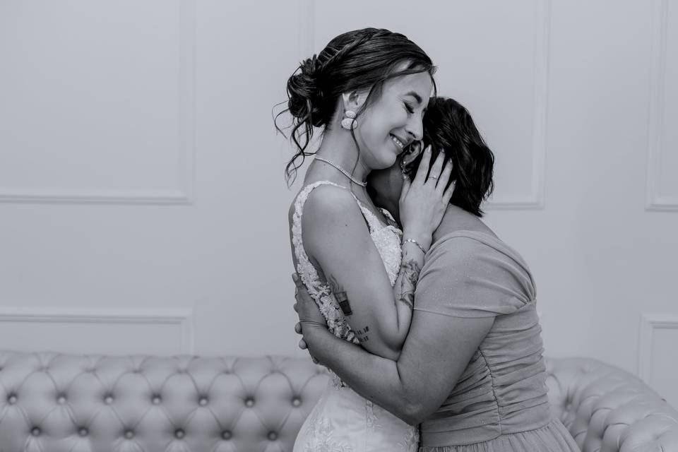 Noiva e mãe