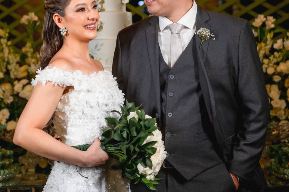 Noivos Rhaisa e Mateus