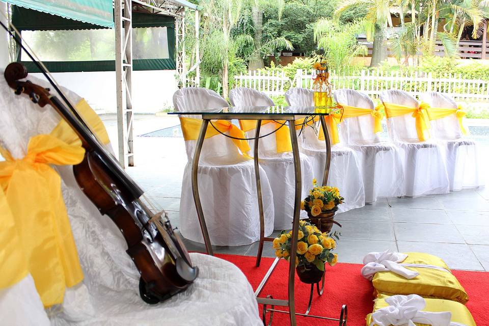 Decoração do altar