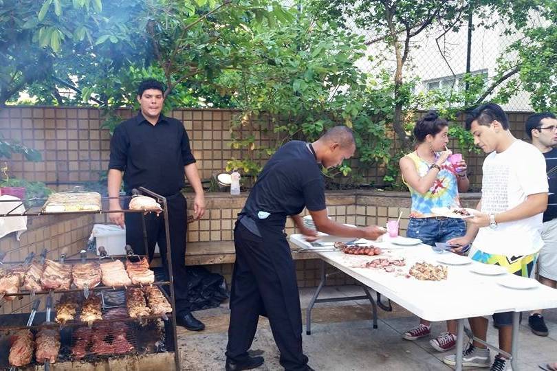 Churrasco em cobertura