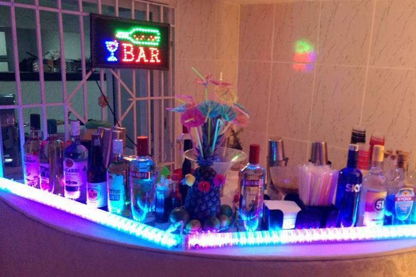 Bar evento noturno