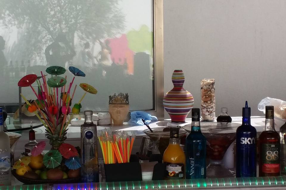 Bar local do evento