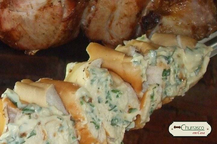 Picanha e pão de alho