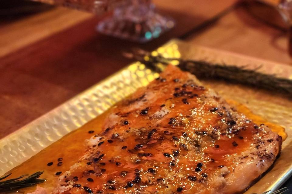 Salmão ao Molho Maracujá