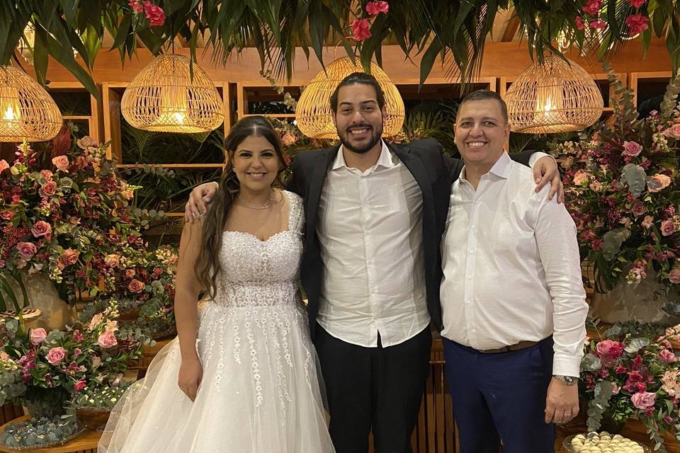 Noivos Rodrigo e Naiara
