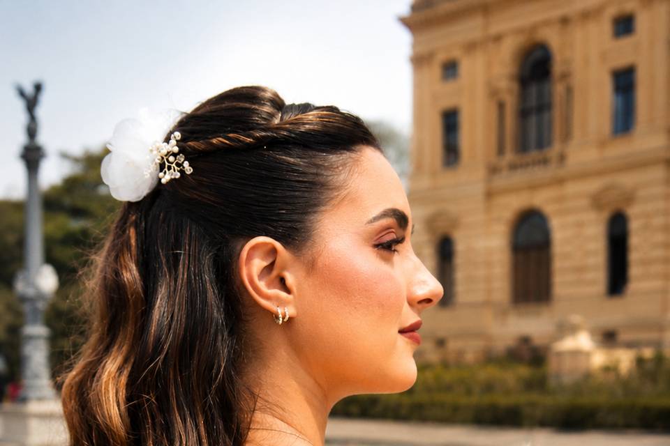 Maquiagem noiva Romantica