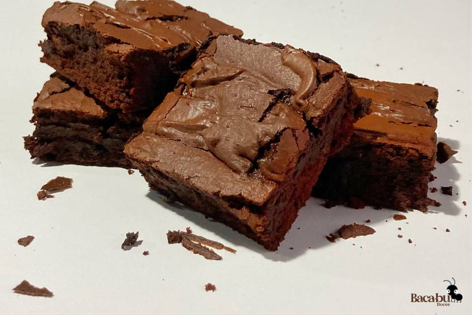 Brownie tradicional.