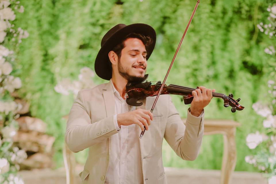 Violinista performático