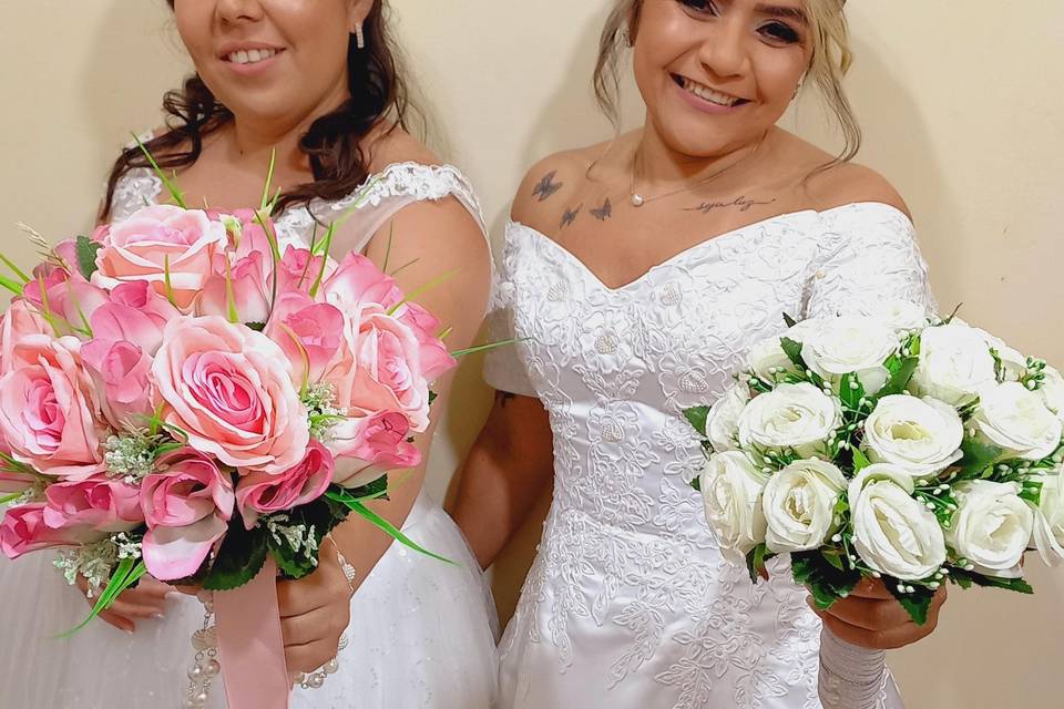 Noivas casamento comunitário