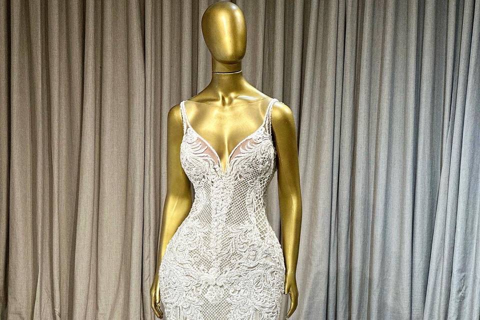 Vestido bordado