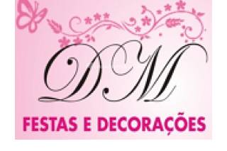 DM Festas e Decorações logo