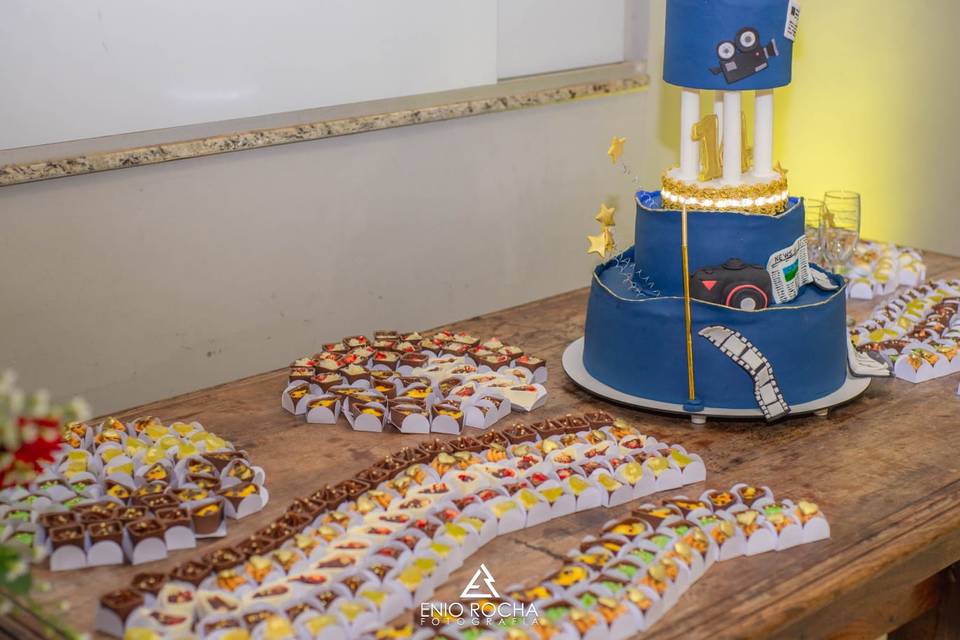 Doces finos para evento