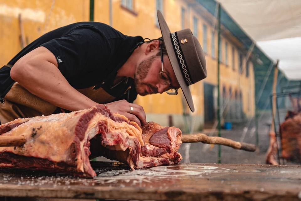 Linha típica Los Gauchos