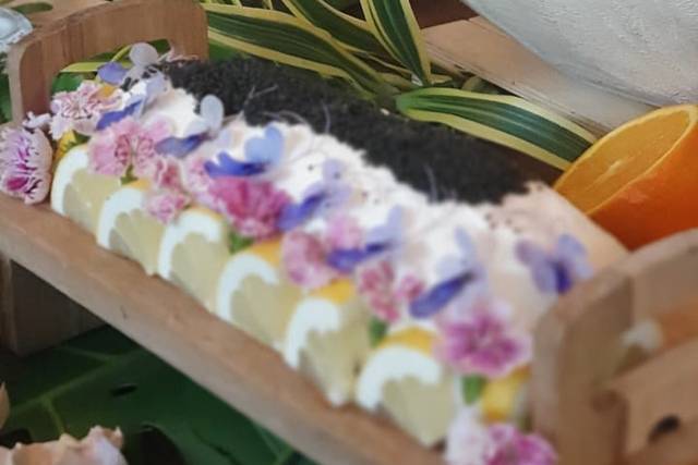Terrine de chevre com ovas