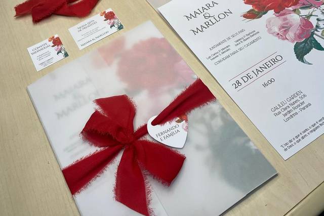 Convites de Casamento