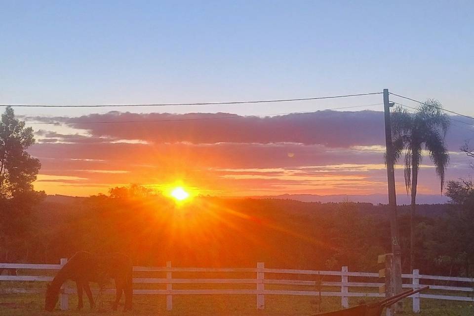 Por do sol