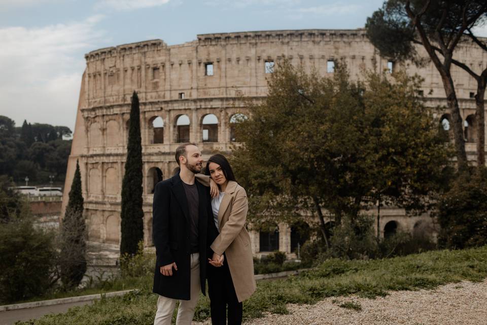 Ensaio em Roma/ Itália