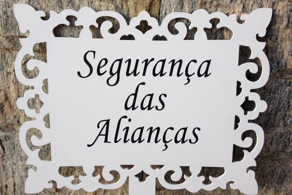 Placa Entrada das Alianças