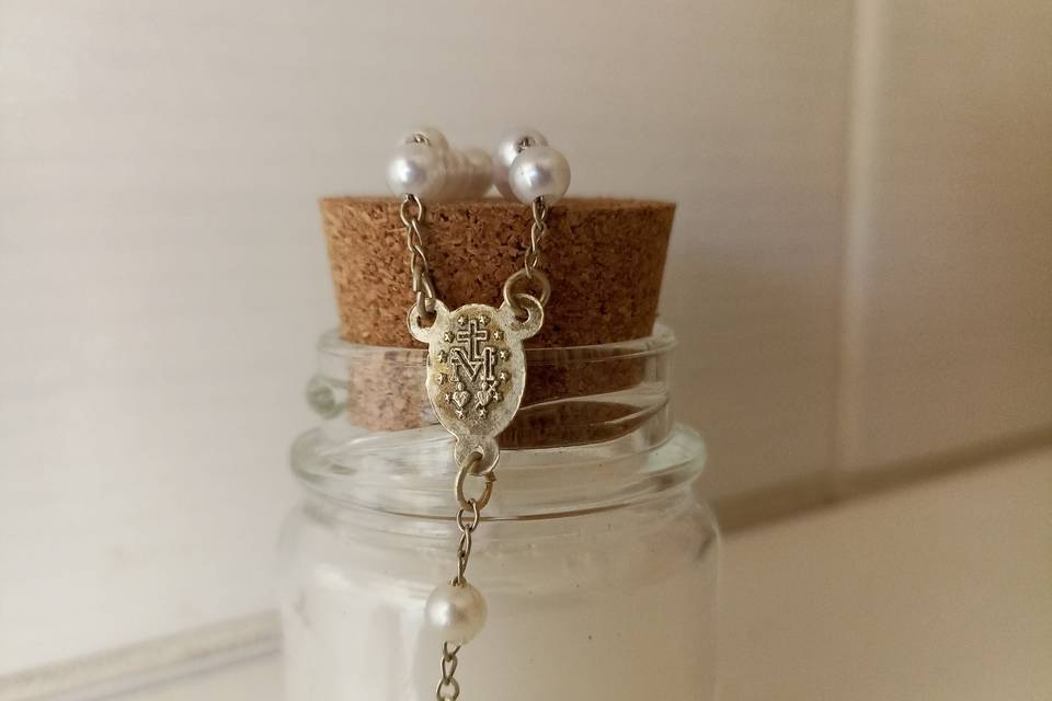 Mini velas aromática c/ terço