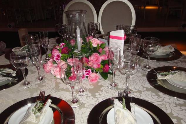 Decoração do casamento