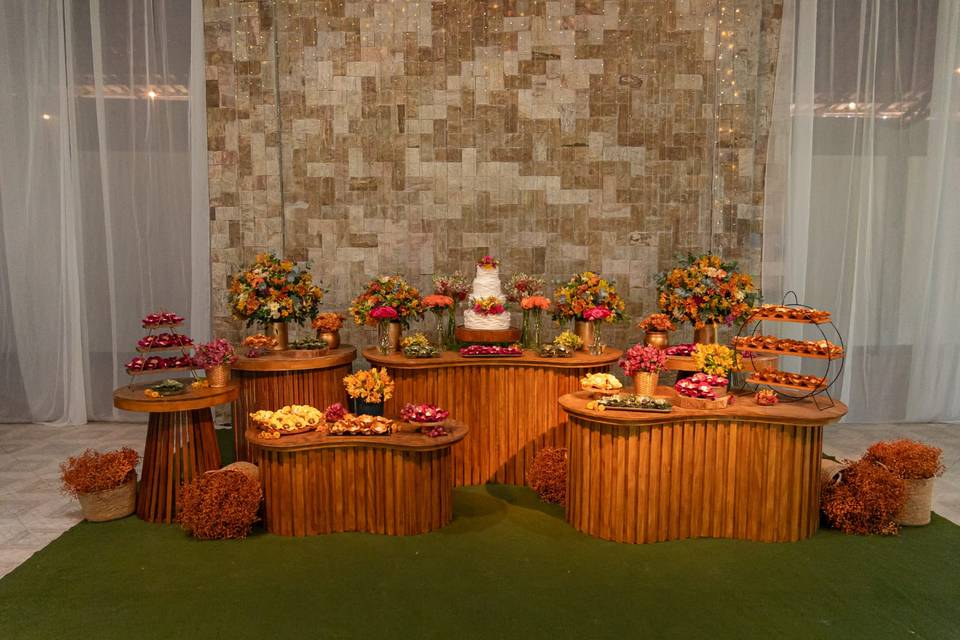 Mesa do bolo