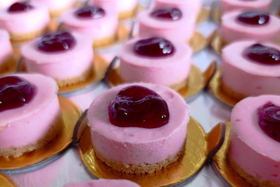 Cheescake de blueberry