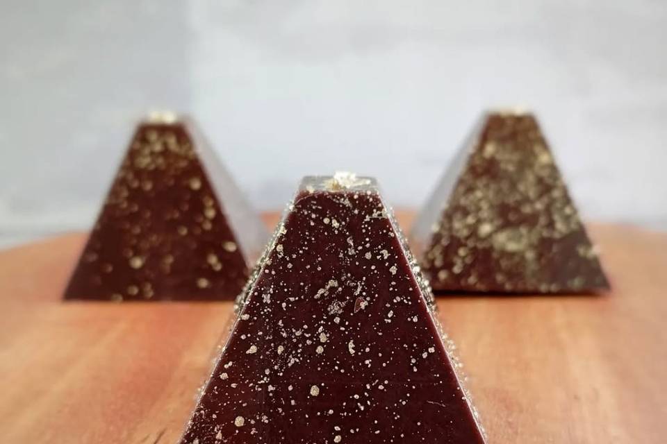 Pirâmide de chocolate
