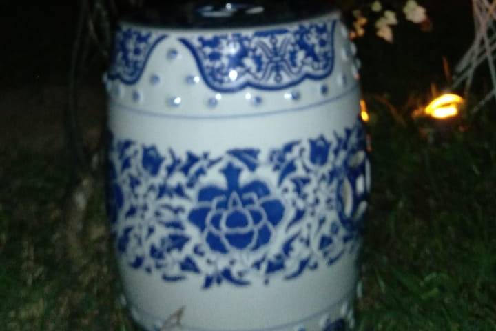 O detalhe da porcelana chinesa