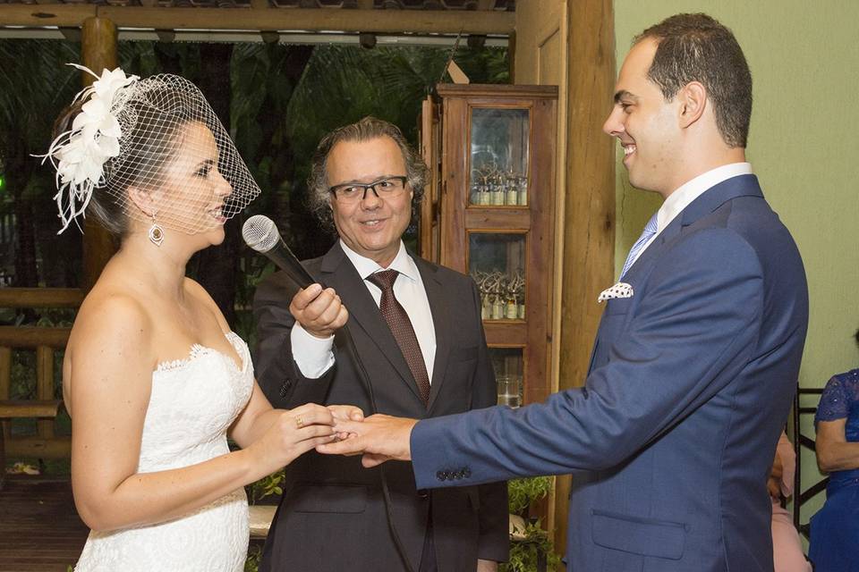 Momento do sim!