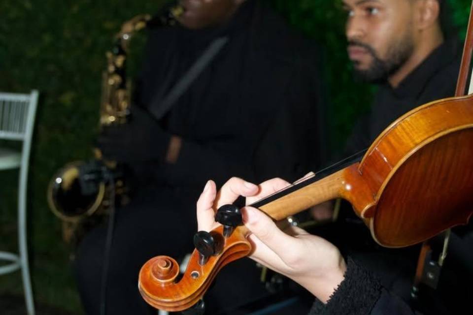 Violino + sax + violão