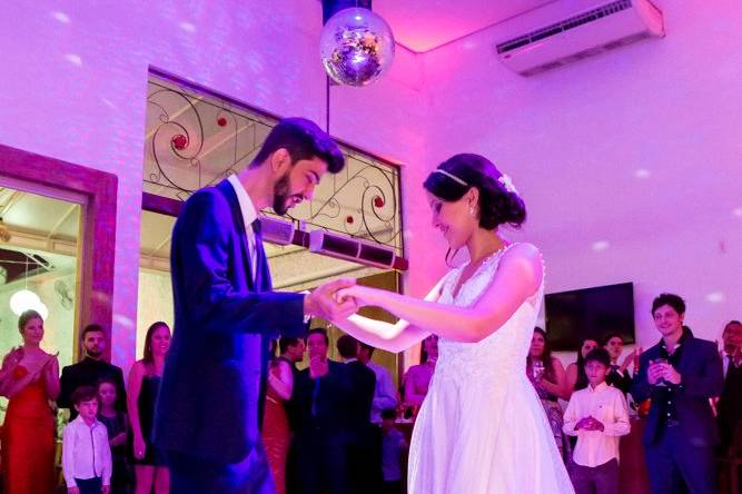 Dança do casal.