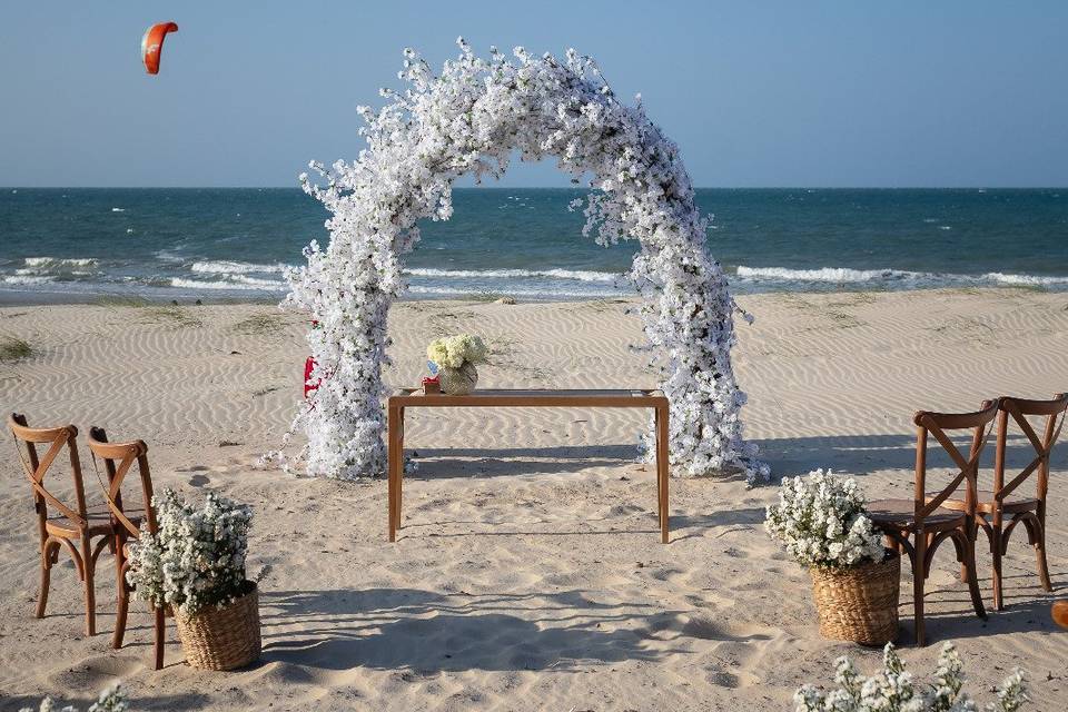 Altar na areia