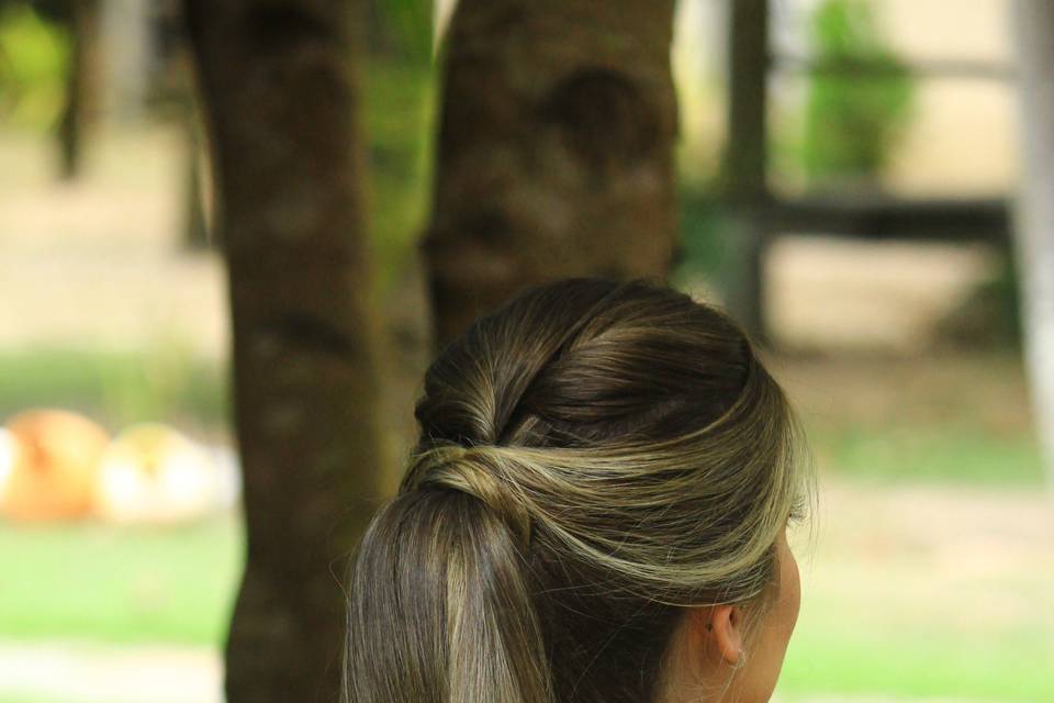 Penteado Maria Luíza