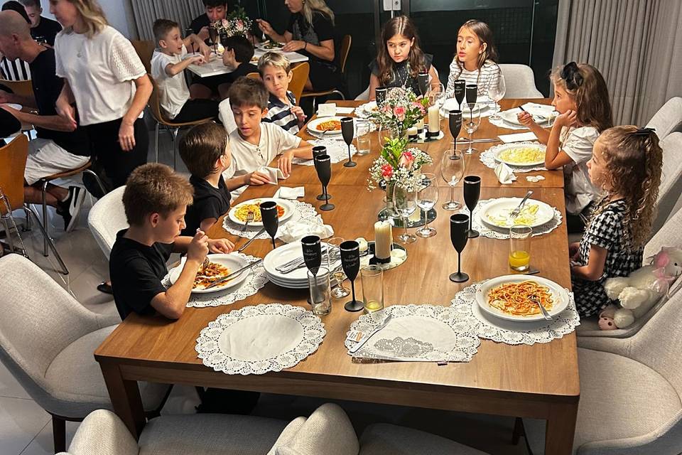 Buffet de Massas mesa