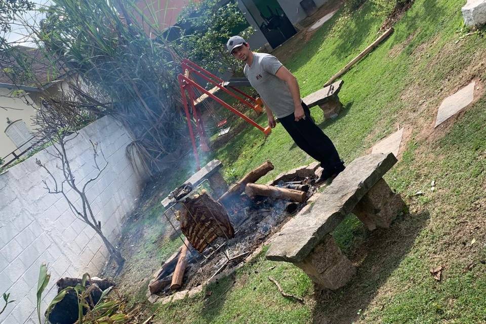 Trabalhos de churrasco