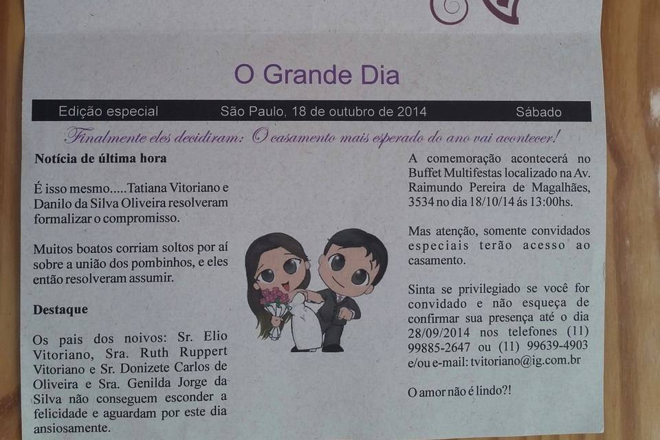 Convite Jornal