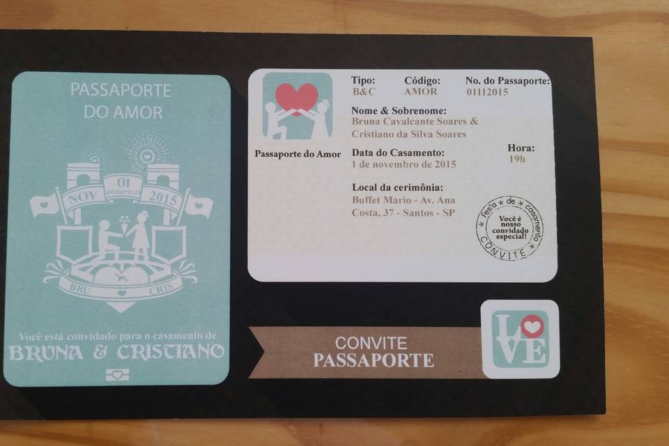 Convite Passport