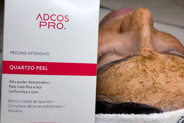 Peeling-  Cristais de Quartzo