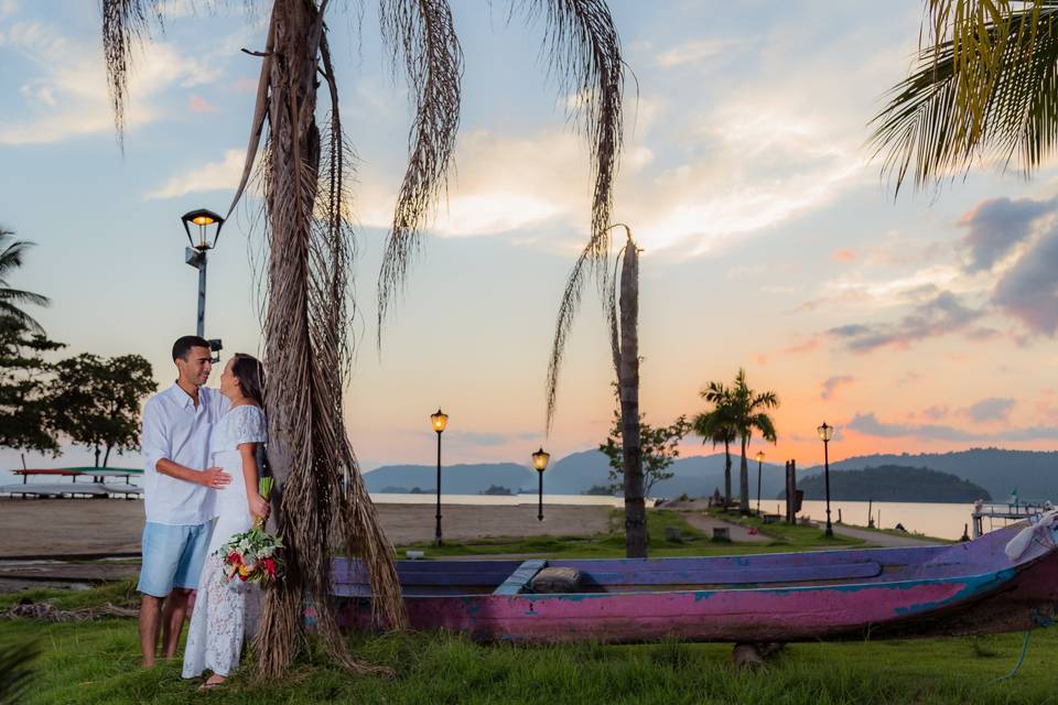 Ensaio de pre wedding Paraty
