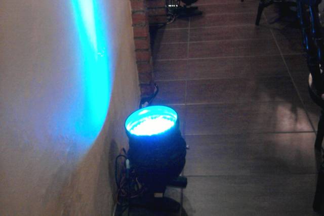 Canhão par 64 de led