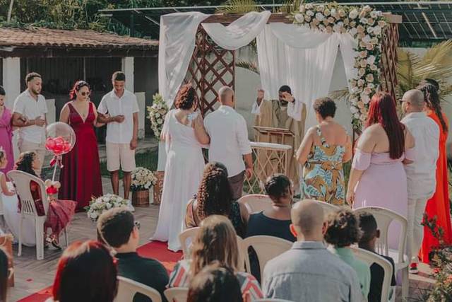 Momento da Oração sobre casal