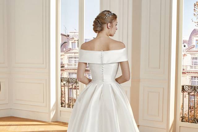 Vestido Mikado Massard