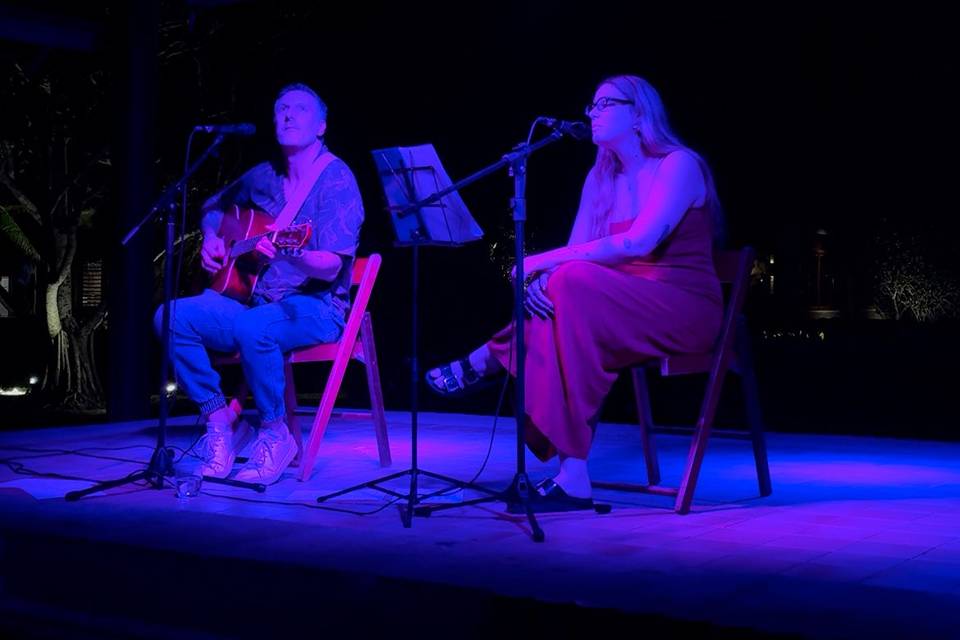 Show com voz e violão