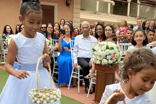 Vestidos de daminha e florista