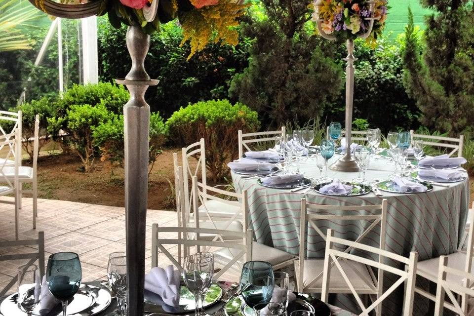 Candelabro decorado