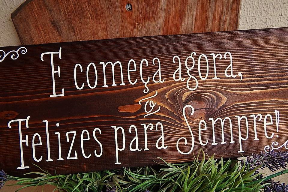 Placa decorativa