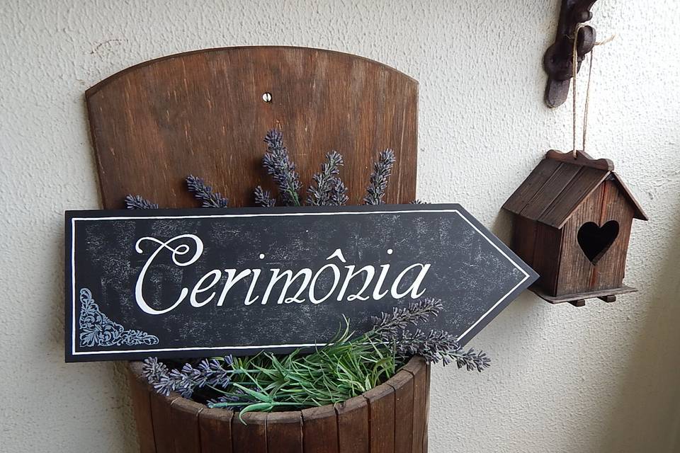 Placa chalkboard