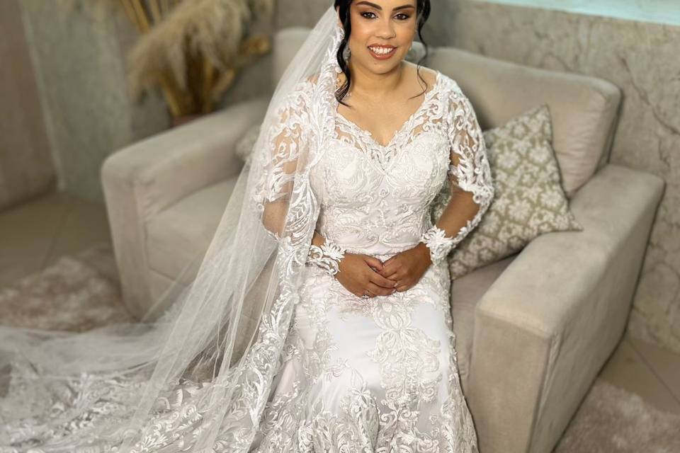Noiva delicada